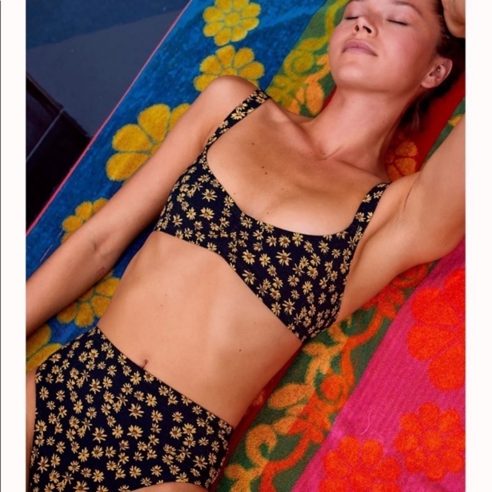 Free People X Thrills Daisy bikini top